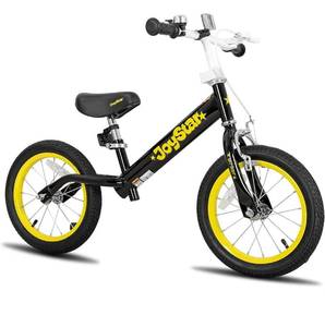 lot 61490 image: JOYSTAR 1416 Inch Balance Bike for Toddlers and Kids Ages 3-8 Years Old Boys and Girls - Sport Kids Balance Bike with Handbrake - No Pedal Training Bicycle