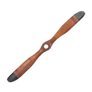 lot 61504 image: Vintage Reflections Cherry Wood Finish Antique-Style Airplane Propeller (48) - Olivia & May