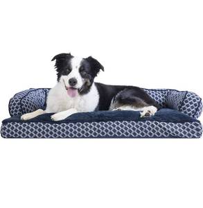 lot 61531 image: Furhaven Orthopedic, Cooling Gel, and Memory Foam Pet Beds for Small, Medium, and Large Dogs and Cats - Plush and Suede Sofa, Quilted Sofa, Comfy Couch Dog Bed, and More