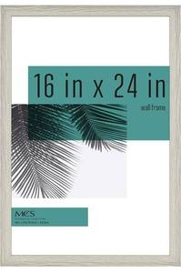 lot 61542 image: MCS Studio Gallery Frame, Gray Woodgrain, 16 x 24 in, Single