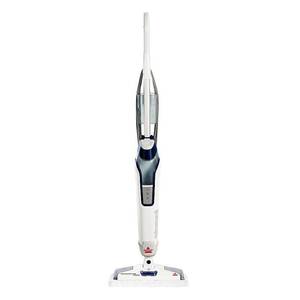 lot 61554 image: BISSELL - PowerFresh Deluxe Corded Steam Mop - Brite WhiteSaphire Waltz