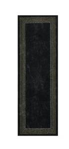 lot 71978 image: Ottomanson High Point Collection Non-Slip Rubberback Border Design 2X5 indoor runner.