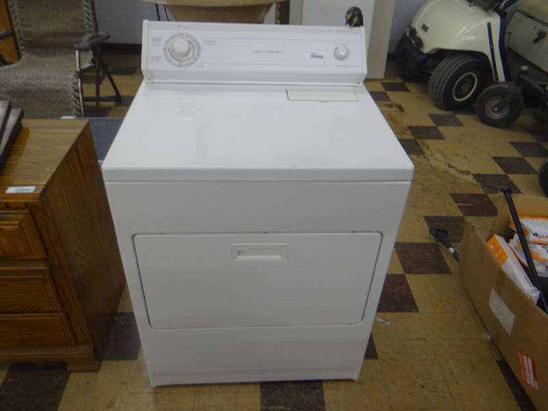 lot 1242 image: Whirlpool heavy duty super capacity 5 cycle - 3 temperature dryer.