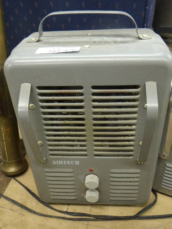 lot 1377 image: Air-tech electric heater.