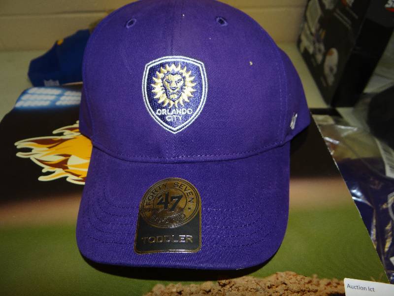 lot 623 image: Orlando city toddler cap.
