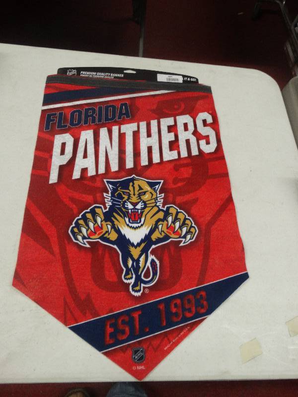 lot 684 image: Florida panther banner.
