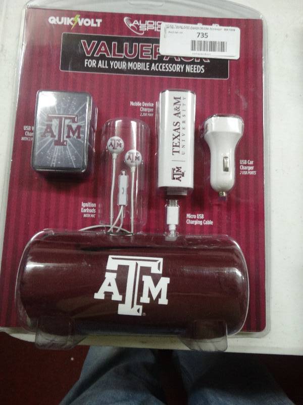lot 735 image: Texas A&M mobile packet.