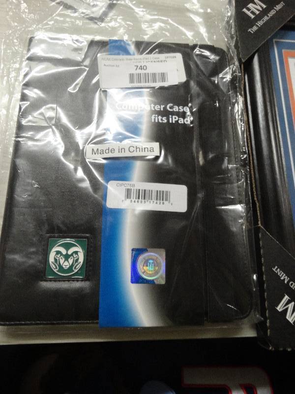 lot 740 image: Colorado state rams ipad2 case.