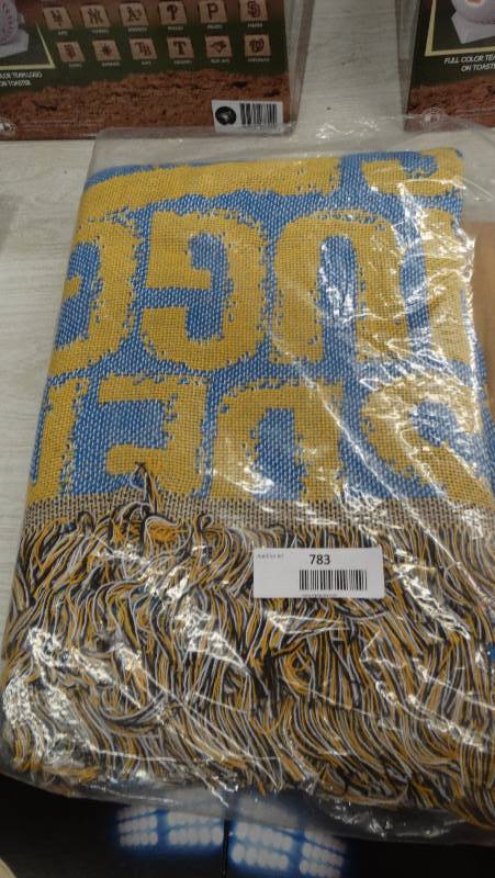 lot 783 image: Denver nuggets 48 X 60 blanket.
