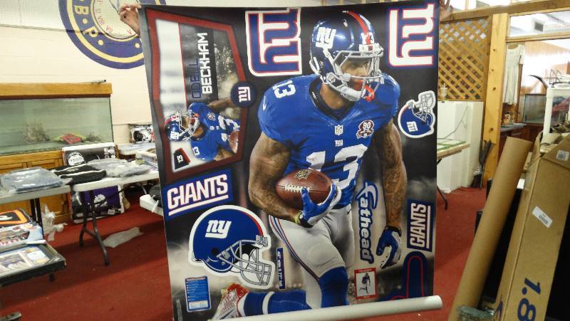lot 818 image: New York bills fathead poster.