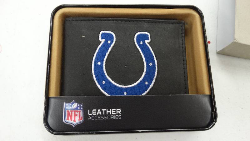 lot 852 image: Colts leather wallet.