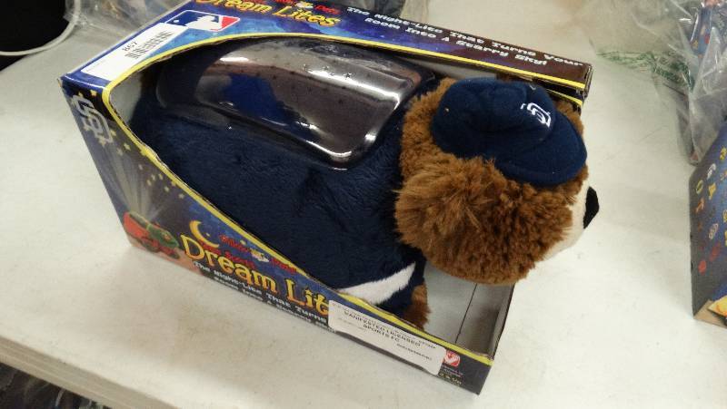 lot 871 image: San Diego padres pillow pet.