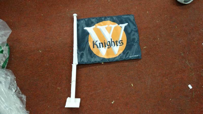 lot 872 image: Knights window flag.