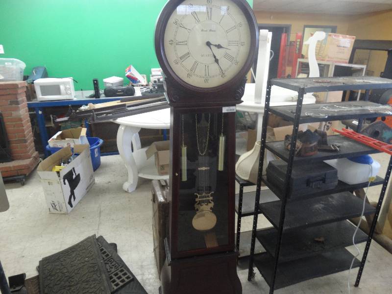 lot 1757 image: Daniel Dakota grand father clock.