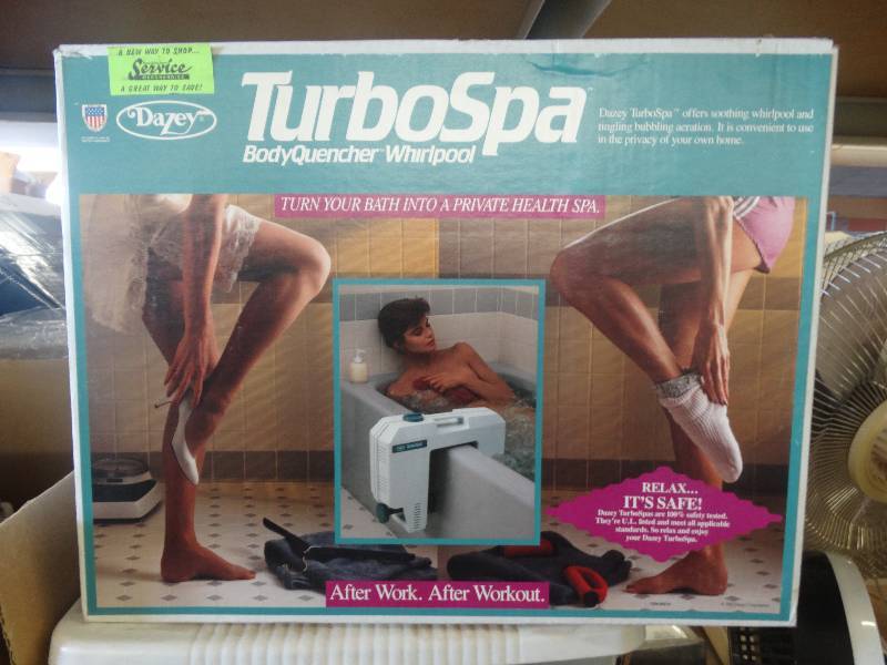 lot 1838 image: Dazey turbo spa.