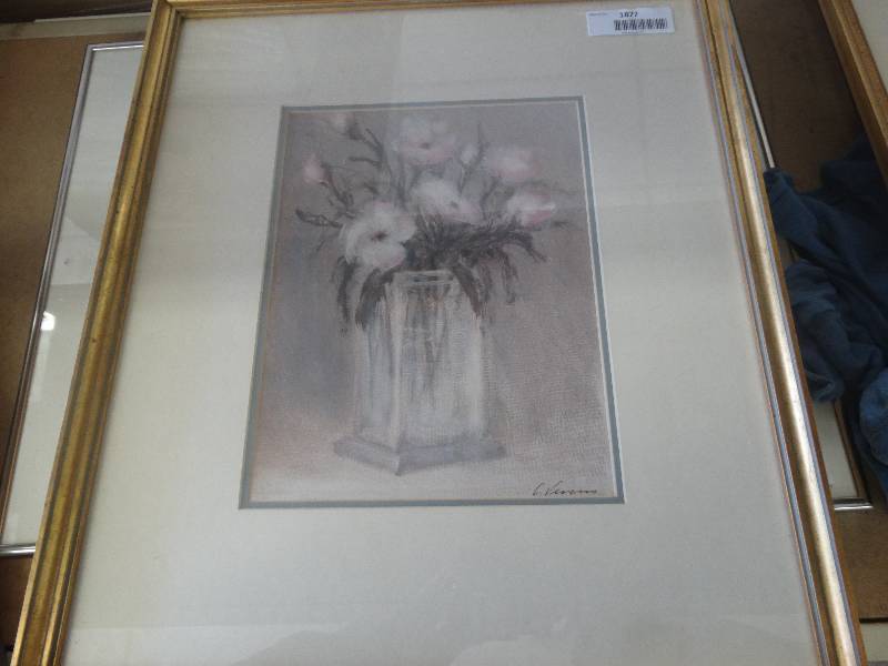 lot 1877 image: Framed wall art.