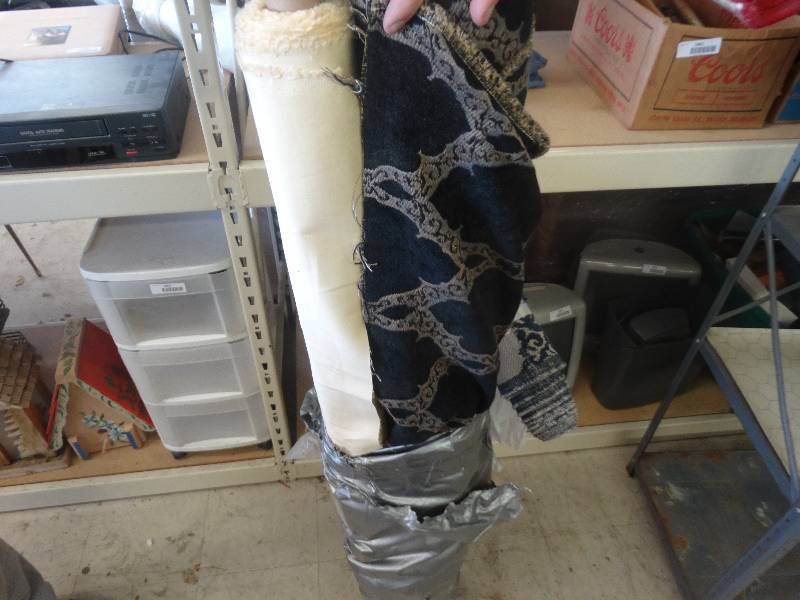 lot 1885 image: 2 Rolls of fabric.