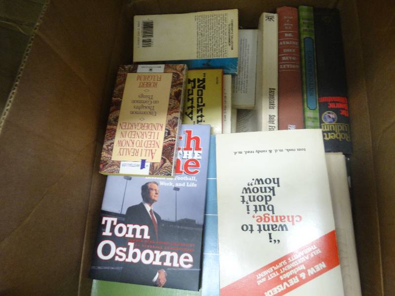 lot 1958 image: Box of books.