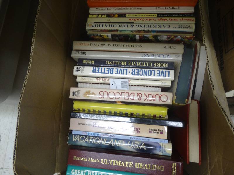 lot 1959 image: Box of books.