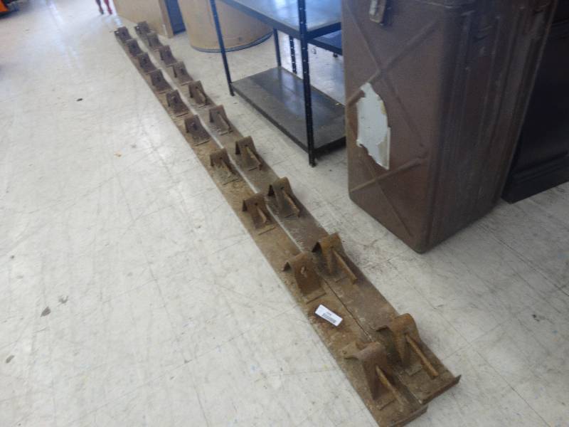 lot 2668 image: 2 old metal farm equipment