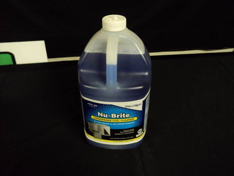 (1) Gallon Nu Brite Condenser Coil Cleaner The Resale Stand weekly