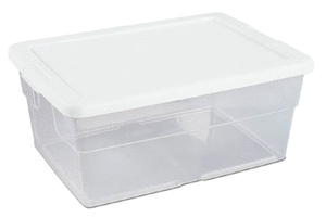 lot 3173 image: Sterilite 16 Qt Storage BIn, 1.0 CT