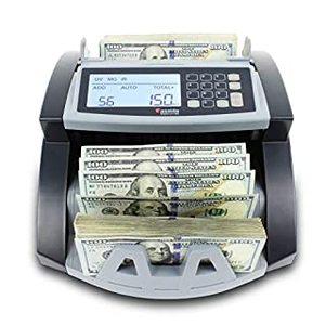 lot 3175 image: Cassida Money Counter 5520 UV and Magnetic Counterfeit Bill Detection w ValuCount mode to Batch Financial Reports
