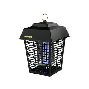 lot 3179 image: Flowtron Outdoor Half Acre Electronic Insect Killer Light Bulb Piece Black and Blue