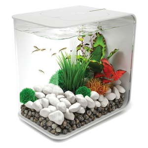 lot 3185 image: biOrb Flow White LED Aquarium 15 Liter