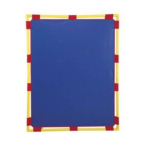 lot 3194 image: Childrens Factory Big Screen PlayPanel, Kids Room Divider, Classroom Partitions, Screen for Daycare or Preschool, Blue (CF900-517B)