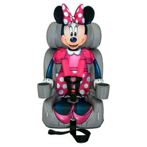 lot 3219 image: KidsEmbrace Disney Minnie Mouse Combination Harness Booster Car Seat