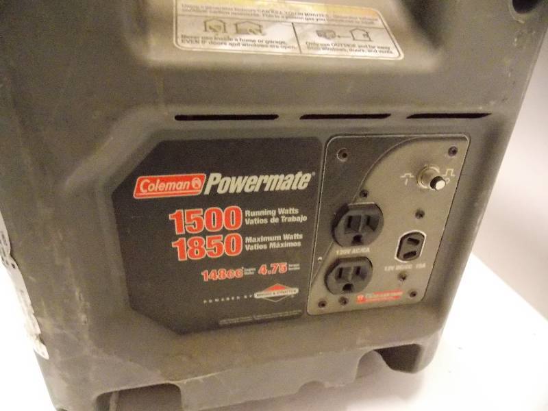 Coleman Powermate 1500/1850 Generator Tall T Sale Spring Makeover