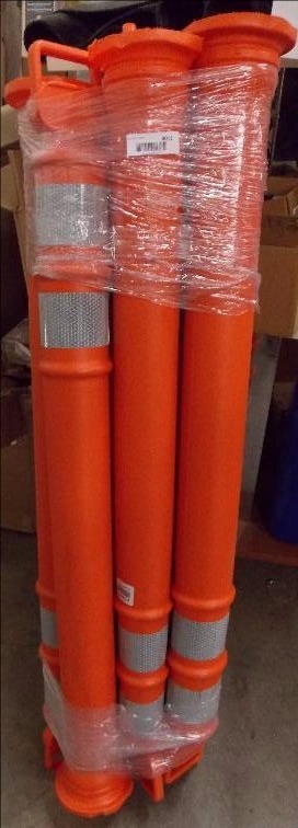 lot 4011 image: Lot of 6 Safety Cones