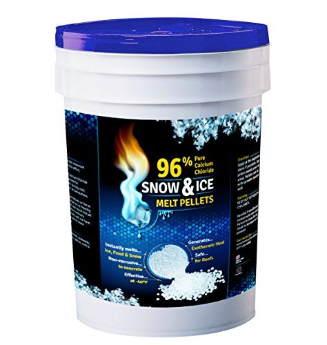 lot 4019 image: 96% Pure Calcium Chloride Snow & Ice Melt Pellets