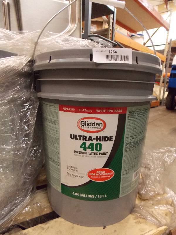 lot 1264B image: Glidden Professional ULTRA-HIDE 440 Interior Latex Paint