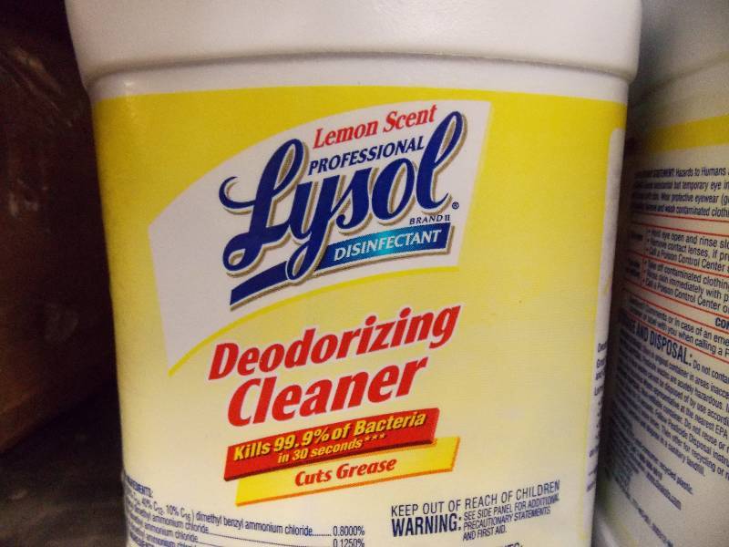 lot 4031 image: Lysol Deodorizing Cleaner