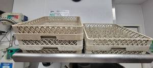 lot 10848 image: Variety of Vollrath Flat Racks and Peg Racks