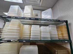 lot 10861 image: Large lot of Cambro Food Storage Containers