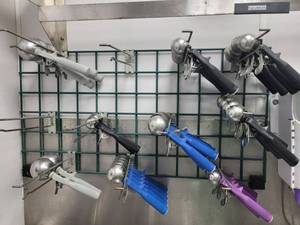 lot 10875 image: Commercial Green Drying Rack