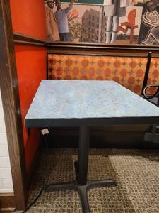 lot 37260 image: Small Rectangular Formica 4 Table