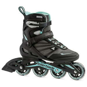 lot 15333 image: Rollerblade Zetrablade Women s Adult Fitness Inline Skate Size 7 Black & Blue