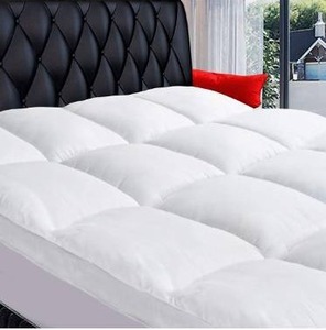 lot 15354 image: COONP Queen Mattress Topper, Extra Thick Pillowtop, Cooling Mattress Topper, Plush Mattress Pad Cover 400TC Cotton Top Protector with 8-21 Inch Deep Pocket 3D Snow Down Alternative Fill