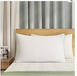 lot 20039 image: Novilla King Pillows Set of 2, Cooling Bed Pillows for Sleeping 2 Pack - Hotel Quality Down Pillows for Sleeping, Premium Down Fiber, Adjustable Pillow for Side & Back Sleepers with Breathable Cover