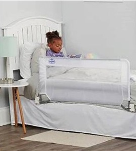 lot 20052 image: Regalo Swing Down Bed Rail Guard, with Reinforced Anchor Safety System