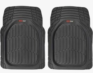 lot 20069 image: Motor Trend -2 Piece Front Car Floor Mats- Black FlexTough Contour Liners-Deep Dish Heavy Duty Rubber Floor Mats for Car SUV Truck & Van-All Weather Protection, Universal Trim to Fit