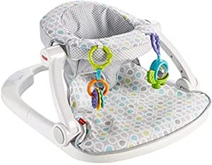 lot 20080 image: Fisher-Price - Sit-Me-Up Baby Seat - Honeydew Drop