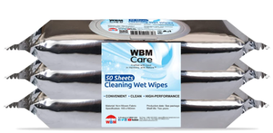 lot 20083 image: WBM care wet wipes blood orange 8pk
