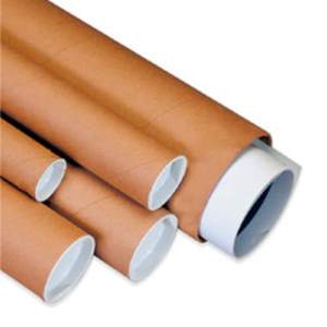 lot 15418 image: BOX Mailing Tube with Cap