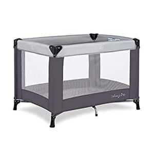 lot 15426 image: Dream On Me Nest Portable Play Yard With Carry Bag And Shoulder Strap, Grey (B081HS3TMF)