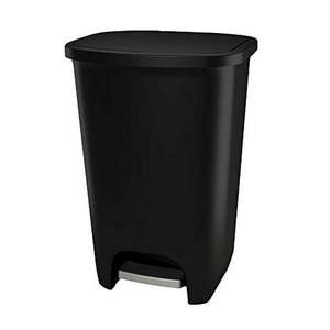 lot 15440 image: Glad 20 Gallon  75 Liter Extra Capacity Plastic Step Trash Can with CloroxTM Odor Protection  Fits Kitchen Pro 20 Gallon Trash Bags (B07RDW46SL)